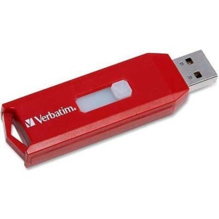 VERBATIM AMERICAS Verbatim¬Æ Store 'n' Go USB Flash Drive, 32 GB, Red 96806